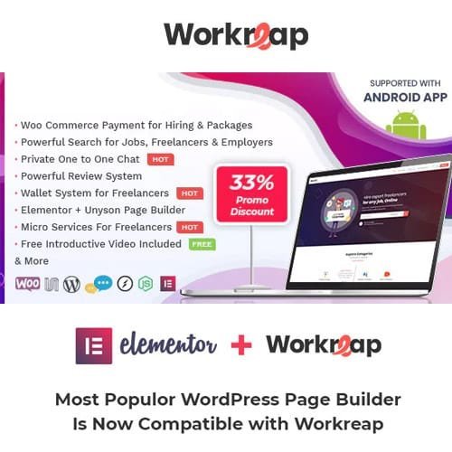 Workreap – Freelance Marketplace WordPress Themeworkreap - V3.3.6